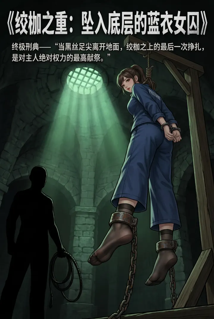 《绳吊黑丝蓝衣女囚》预览图