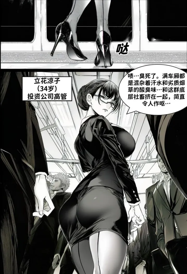 痴汉列车——高冷熟女OL被调教预览图