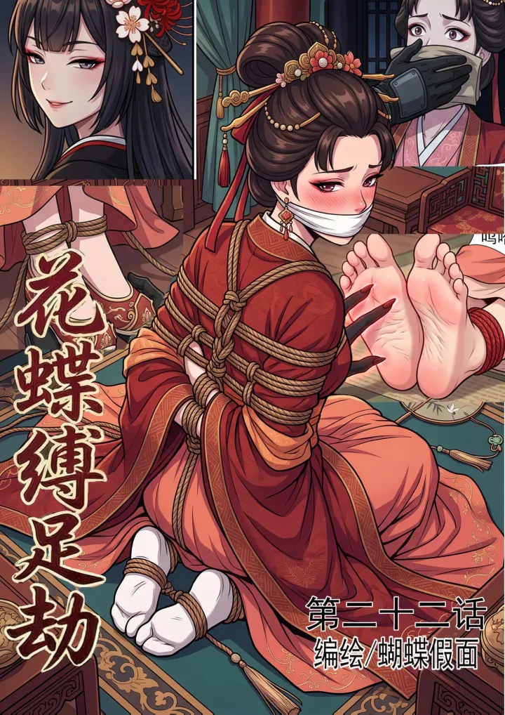 花蝶缚足劫第22话:成功潜入内院,擒获王妃并开始调教预览图