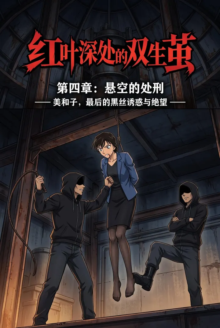 《名侦探柯南之黑衣绑架案》第三章 工藤美和子的相助 捆绑 黑丝 吊缚 鞭打 揉胸预览图