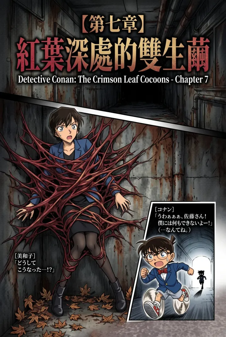 《名侦探柯南之黑衣绑架案》美和子 黑丝 麻袋 束缚 调教预览图