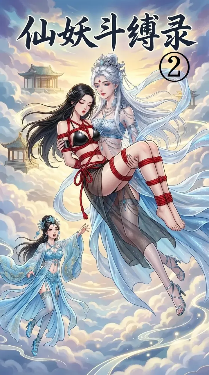 仙妖斗缚录第二话（25页剧情页+封面+大量自制角色捆绑杂图）
