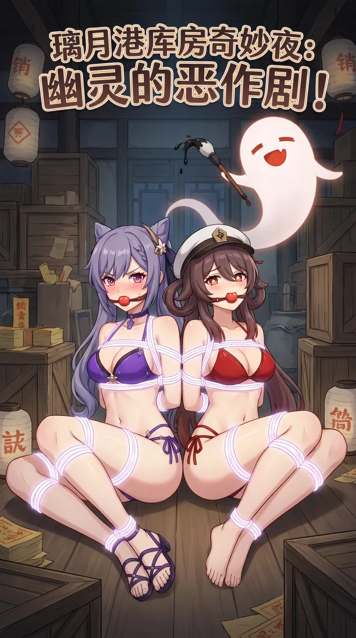 刻晴胡桃——璃月港库房奇妙夜：幽灵的恶作剧！预览图