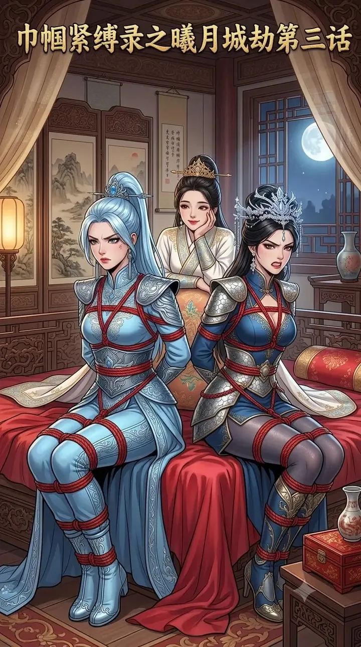 巾帼紧缚录之曦月城劫第三话预览图