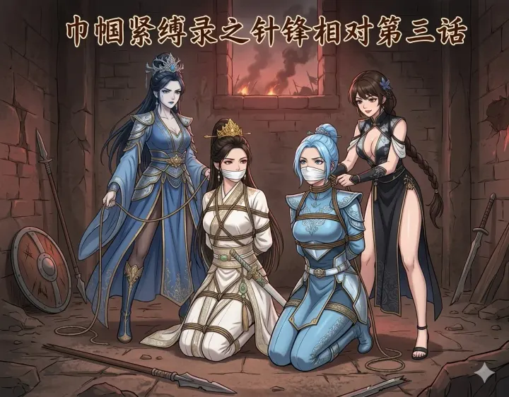 巾帼紧缚录之针锋相对第三话预览图