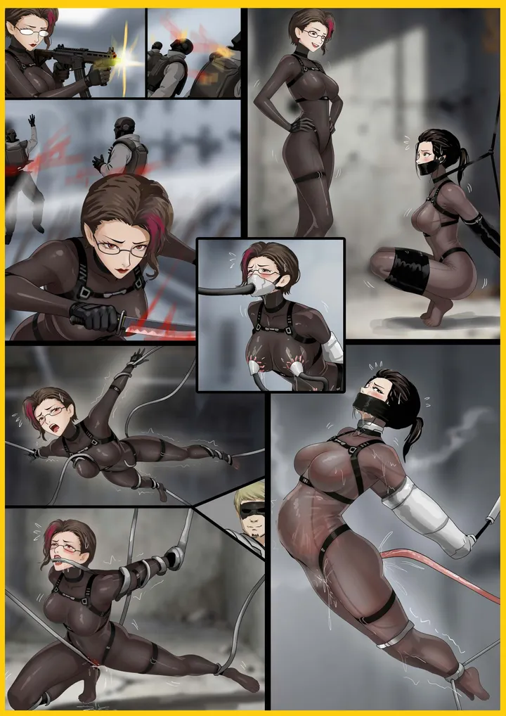 《女杀手——紧身囚影02》2名超情趣紧身衣杀手 钢缆死死捆绑禁锢 无解酷刑轮番降临预览图