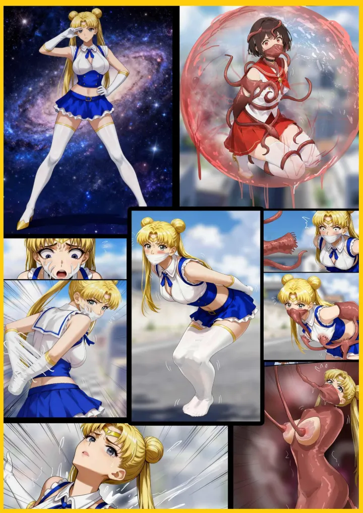《魔法少女的寄生囚禁》超经典的魔法美少女 服装改造 触手服 寄生同化 沦为永不解脱的改造养料 超精彩不要错过~预览图