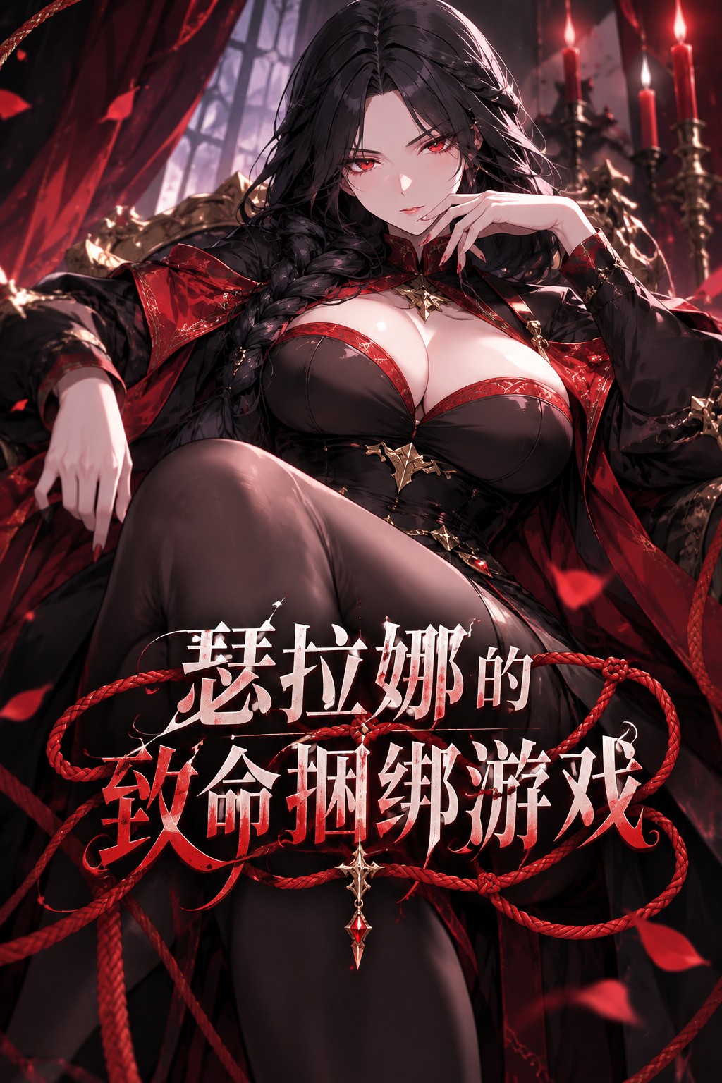 瑟拉娜的致命捆绑游戏:千年吸血鬼大小姐,沉迷送肏反杀游戏「61张插图+4分半视频」封面